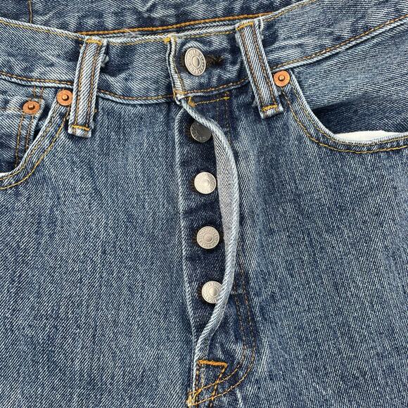 Vintage Men's Levi 501 Jeans, Button Fly, Tag Sz. 31/30 *(Actual 28/28.5)* 90s - Picture 6 of 8